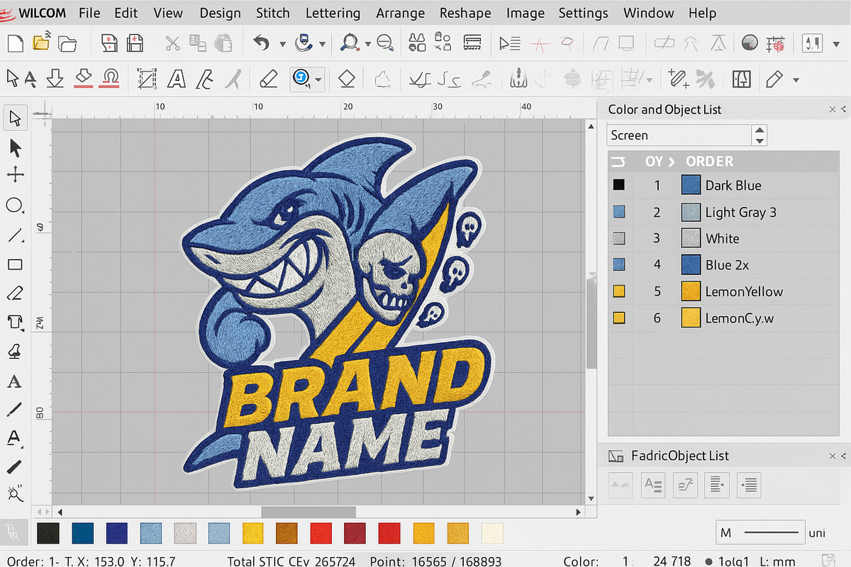 Embroidery Digitisation